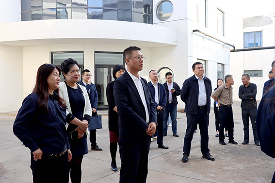 市人社局黨組書記、局長(zhǎng)一行走進(jìn)金橋焊材集團(tuán)調(diào)研